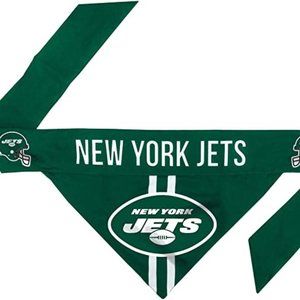 Littlearth NFL Team Dog Bandana NEW YORK JETS SIZE SMALL NWT